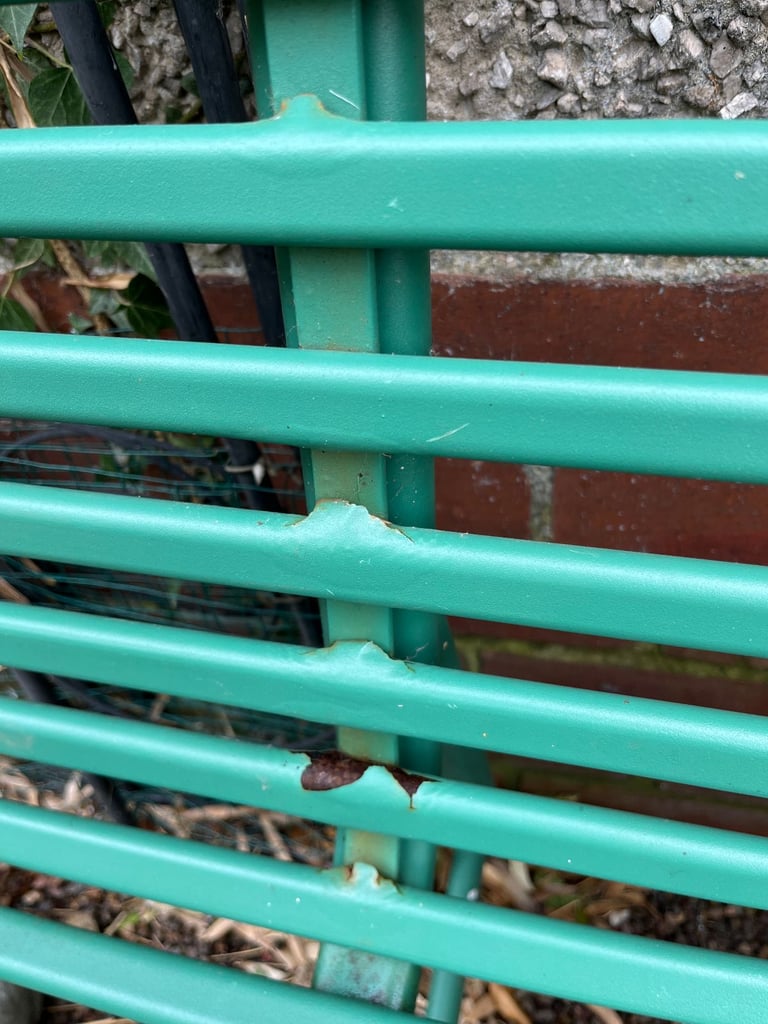 RICHMOND BENCH LONG RAILWAY STYLE GARDEN BENCH SEAT - FOLIAGE GREEN