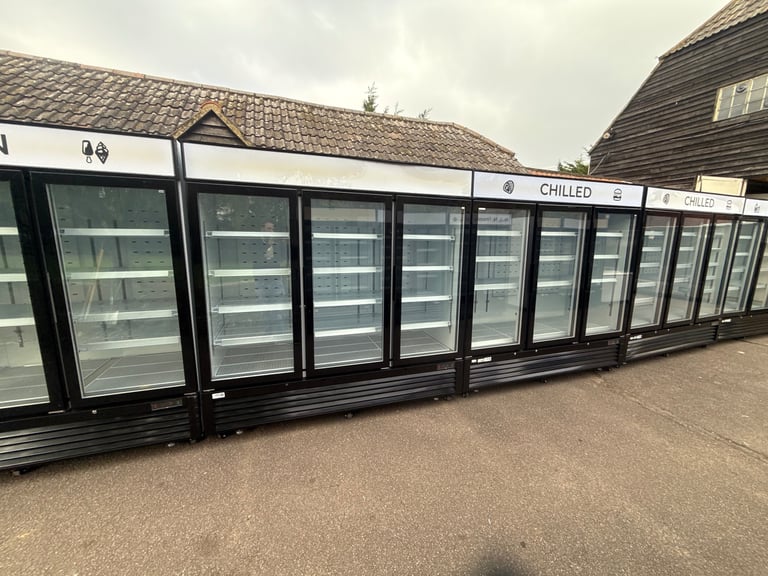 Commercial upright fridges or freezers cafe shop restaurant top quality 