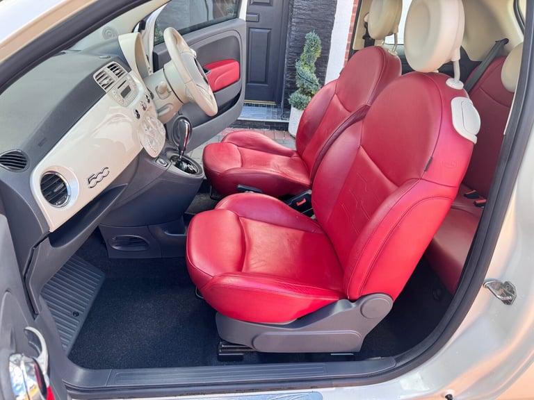 2010 Fiat 500 1.2 Lounge 3dr Dualogic [Start Stop] HATCHBACK Petrol Automatic