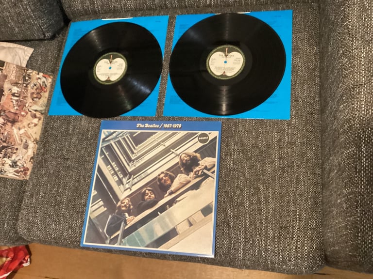 image for The Beatles Blue Album U.K. 1983 LP record 
