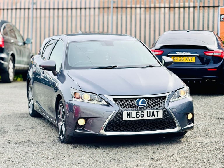 2016 Lexus CT 1.8 200h F Sport CVT Euro 6 (s/s) 5dr HATCHBACK Petrol/Electric Hybrid Automatic