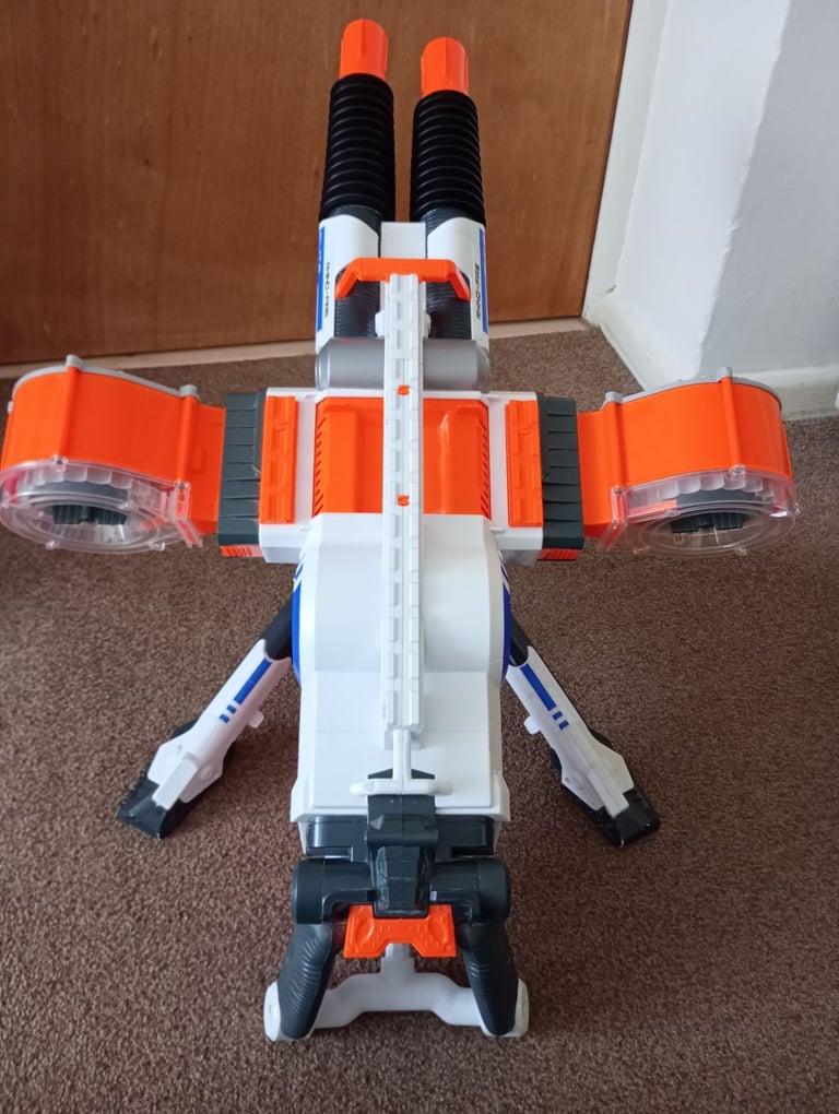 NERF gun bundle. Rhinofire Rare* barely used all new batteries!