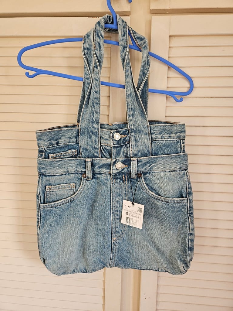 Zara denim bag