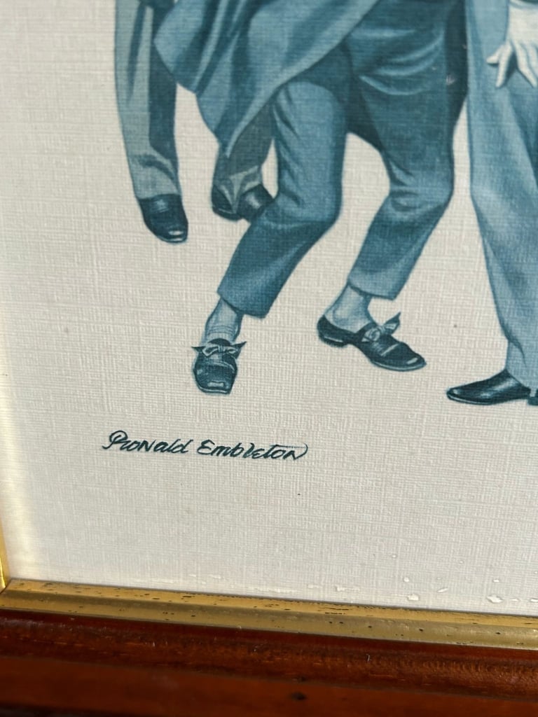 Set of 4 Charles Dickens Vintage Framed Pictures. Make an offer