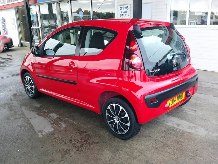 2014 Peugeot 107 1.0 Active 3dr HATCHBACK Petrol Manual