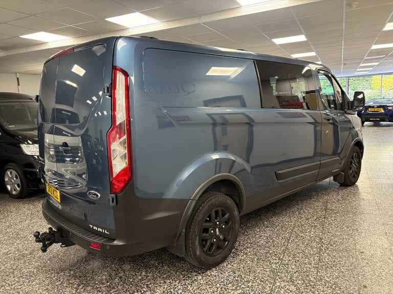 2021 Ford Transit Custom 2.0 EcoBlue 170ps Low Roof D/Cab Trail Van PANEL VAN DIESEL Manual