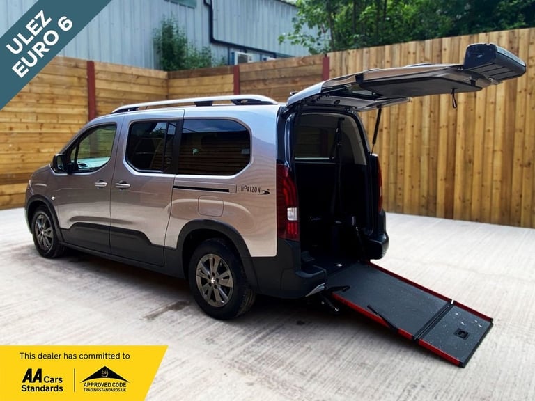 2022 Peugeot RIFTER HORIZON RS PLUS AU 5 Seat Auto Wheelchair Accessible Disabled Access Vehicle ...