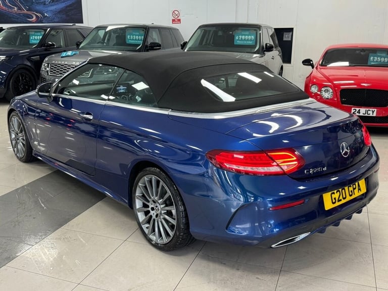 2017 G MERCEDES-BENZ C-CLASS 2.1 C220D AMG LINE CABRIOLET 2DR DIESEL G-TRONIC+ E