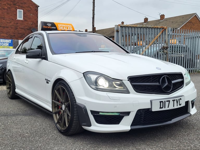 2012 Mercedes-Benz C-Class C63 6.2 AMG PERFORMANCE 4 DOOR SALOON 125 EDITION MSL STAGE 1 REMAP TU...