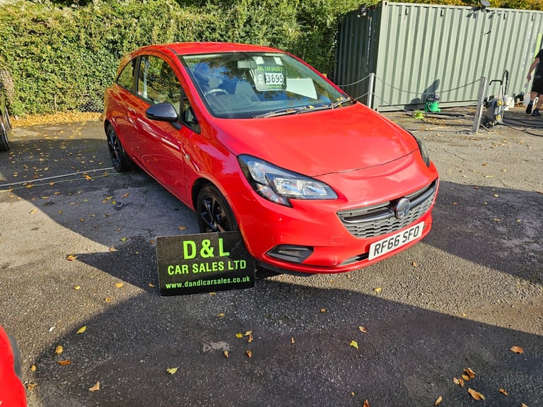 2016 Vauxhall Corsa 1.4 [75] ecoFLEX Sting 3dr HATCHBACK Petrol Manual