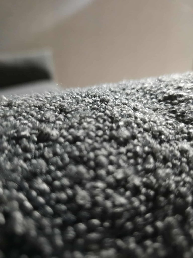 Unused Boucle 3 Seater Sofa - Grey.