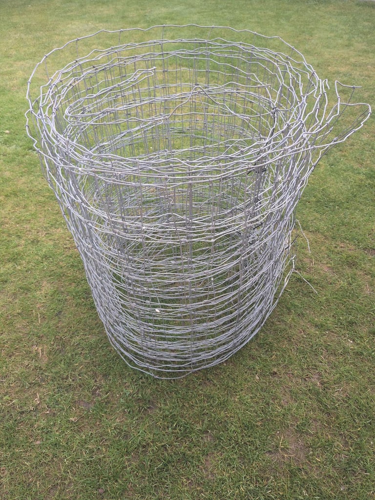 Galvanized fence