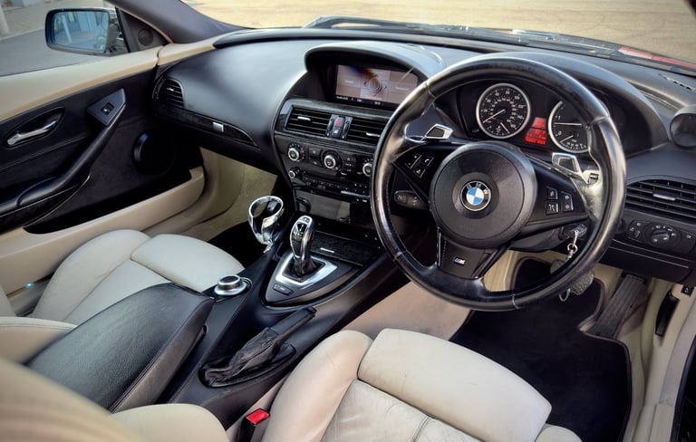 2008 BMW 6 SERIES COUPE 635 DIESEL TWIN-TURBO NEW MOT FULL SERVICE HISTORY SAPHIRE BLACK