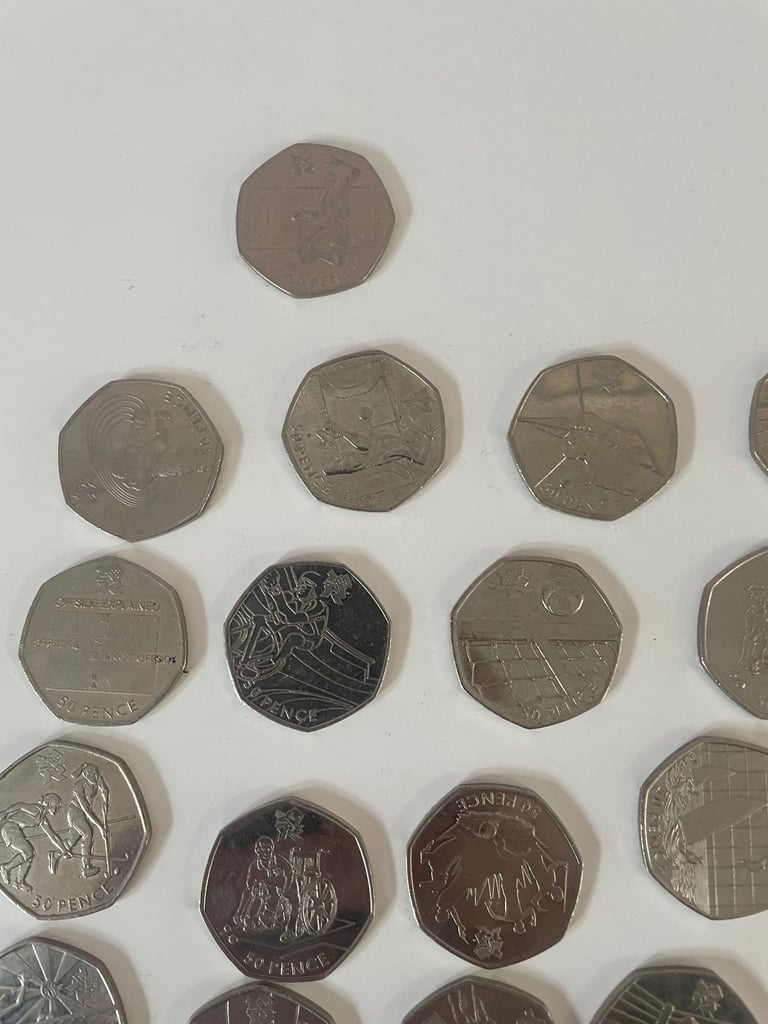 image for 32 London Olympic 50p