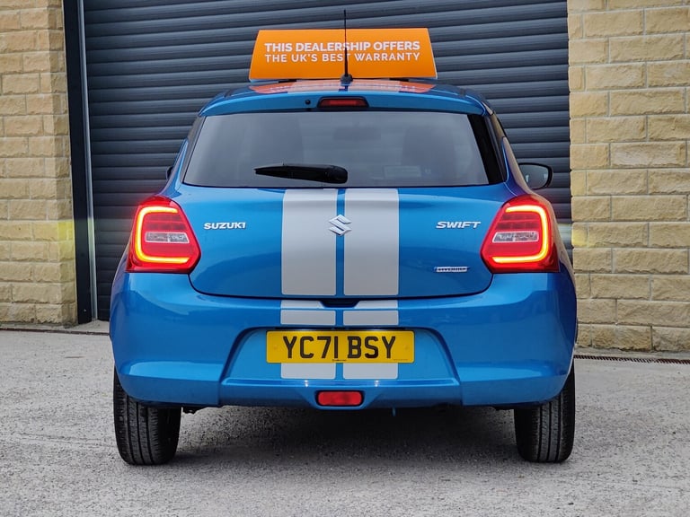 SUZUKI SWIFT; HYBRID; APPLE &amp; ANDROID CAR PLAY; BLUE; ULEZ COMPLIANT;-5 DOOR;