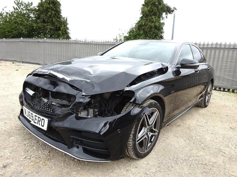 2020 69 REG MERCEDES C300 AMG LINE ED PREMIUM HYBRID DIESEL AUTO DAMAGED SALVAGE