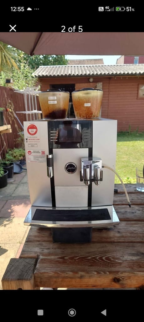 Jura Giga x7c coffee machine