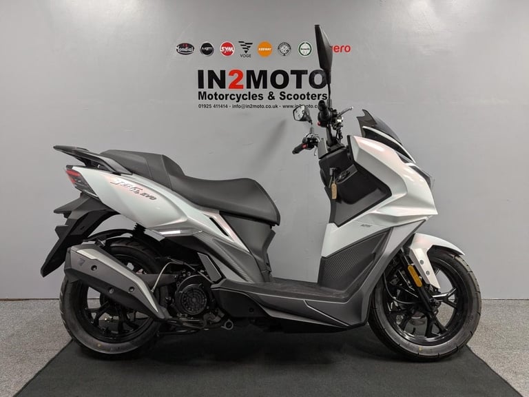 2025 (75) SYM Jet 14 EVO 125 in Chameleon White