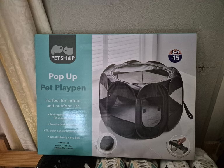 Pop up Pet Playpen