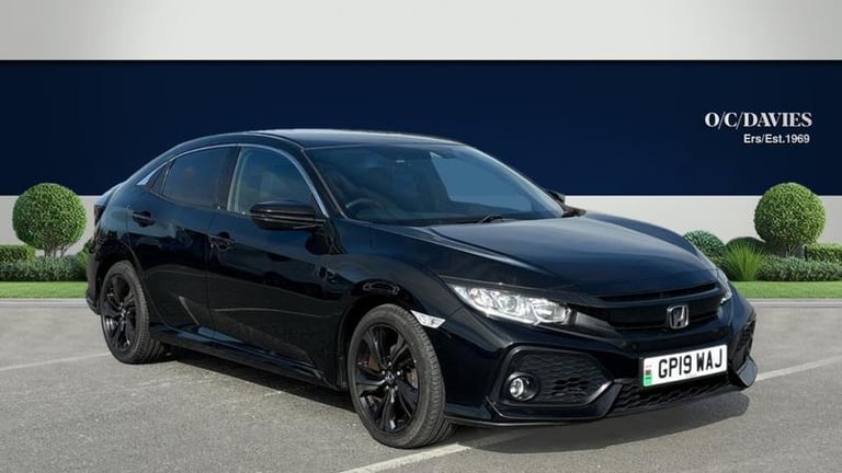 2019 Honda Civic 1.0 VTEC Turbo 126 SR 5dr CVT HATCHBACK PETROL Automatic