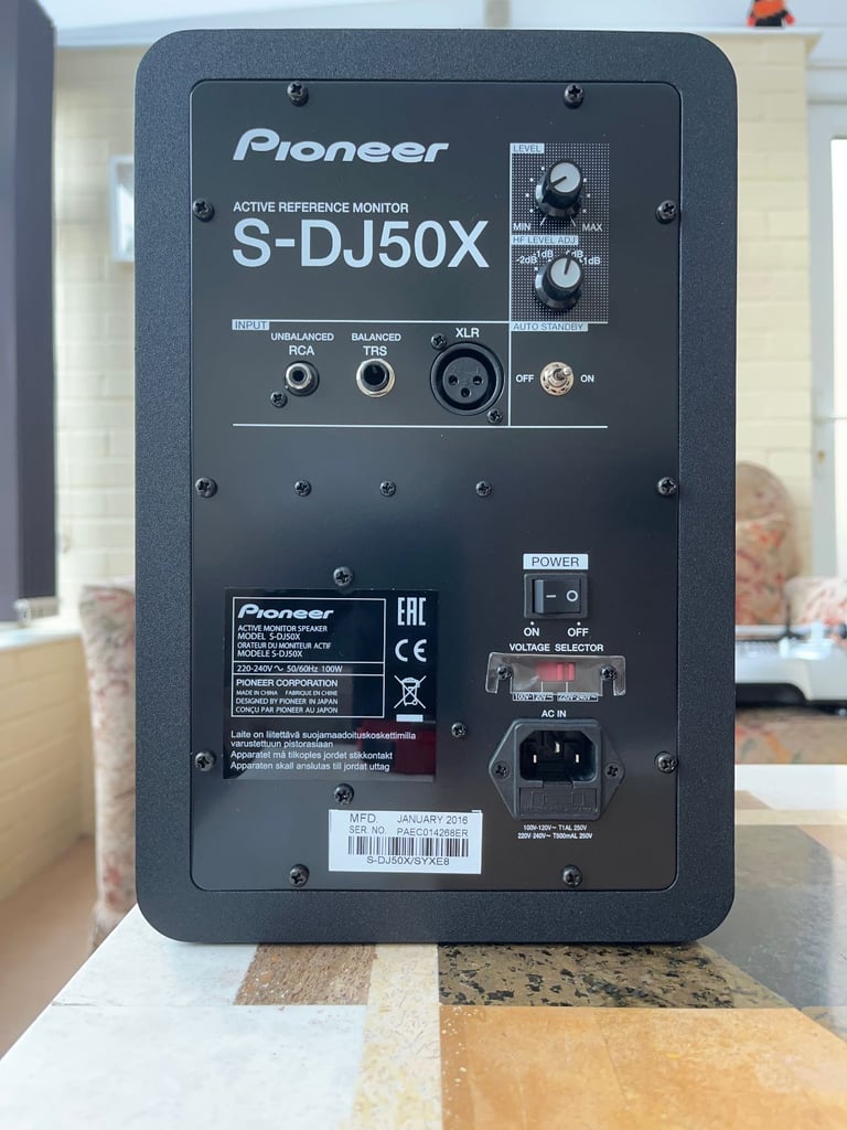 PIONEER S-DJ50X SINGLE SPEAKER