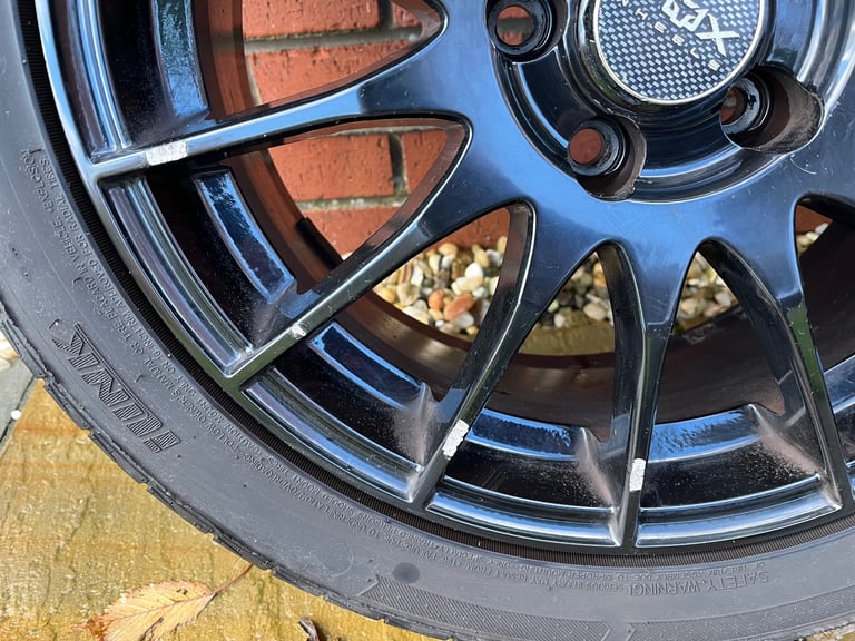 Fox Alloy Wheels - 16 - Black