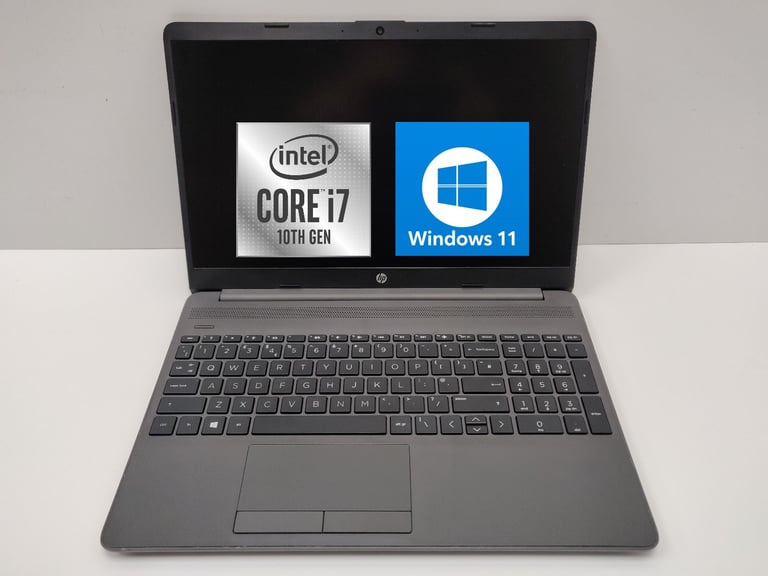 Windows 11 Pro HP i7 1065G7 16gb 256gb SSD USB-C Office Laptop Full HD 15.6-inch 10th Gen 250 G8