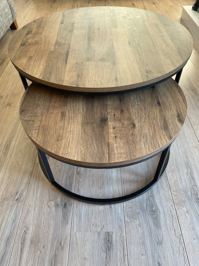 Next Bronx Round coffee Table Nest