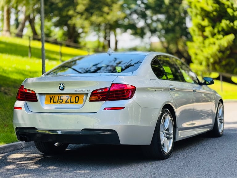 **BMW 520D 190BHP 2016 M-SPORT ***SEMI-AUTOMATIC ***TAX £35 ***