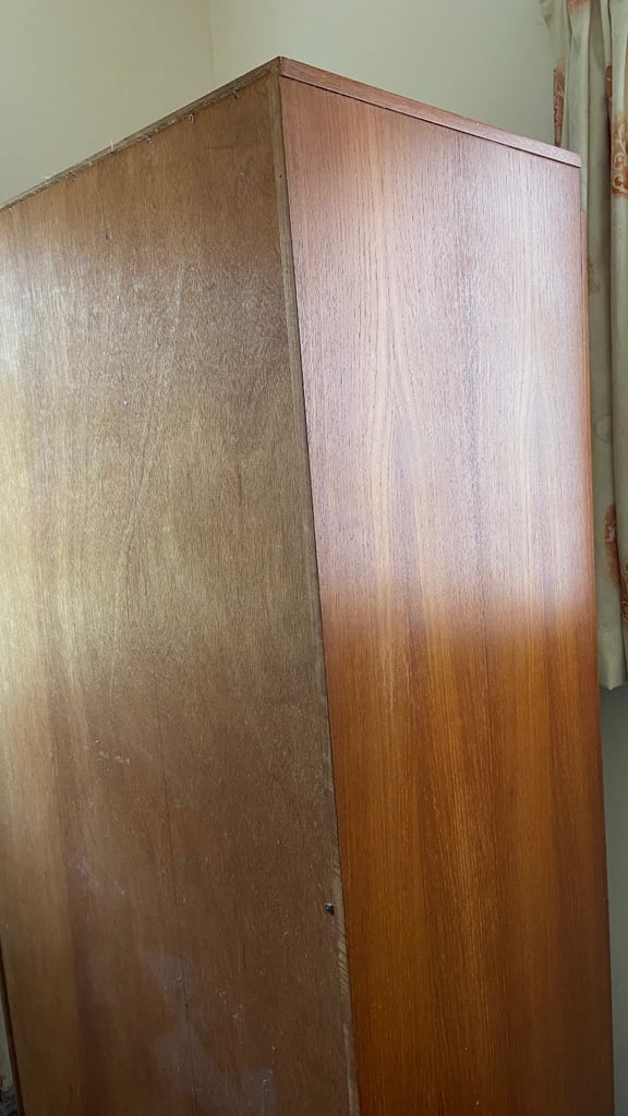 Sturdy mid century wardrobe