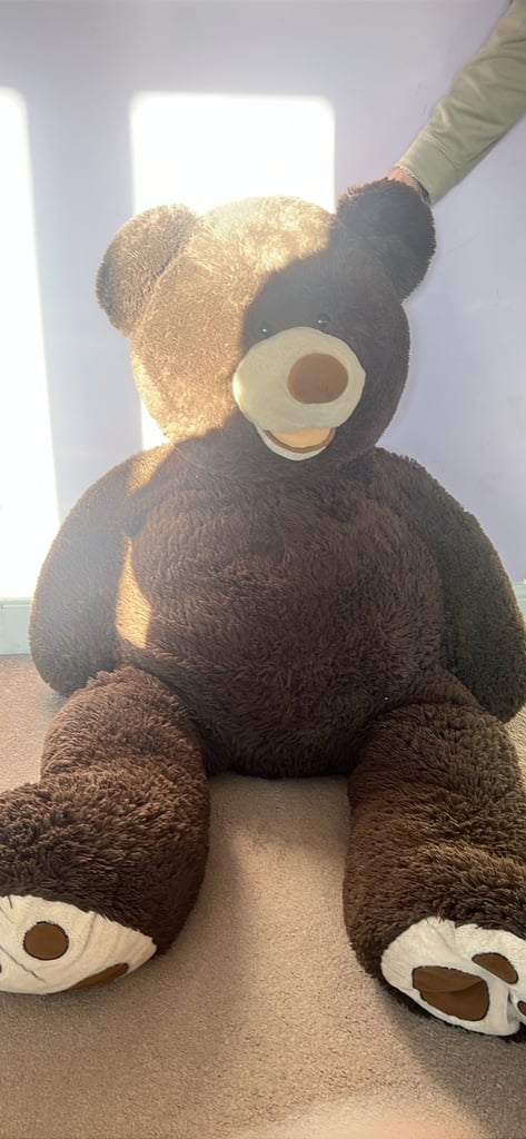 image for Brown teddy bear, about 50” inches tall 