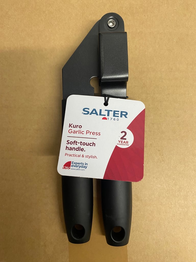 image for Salter Kuro Garlic Press