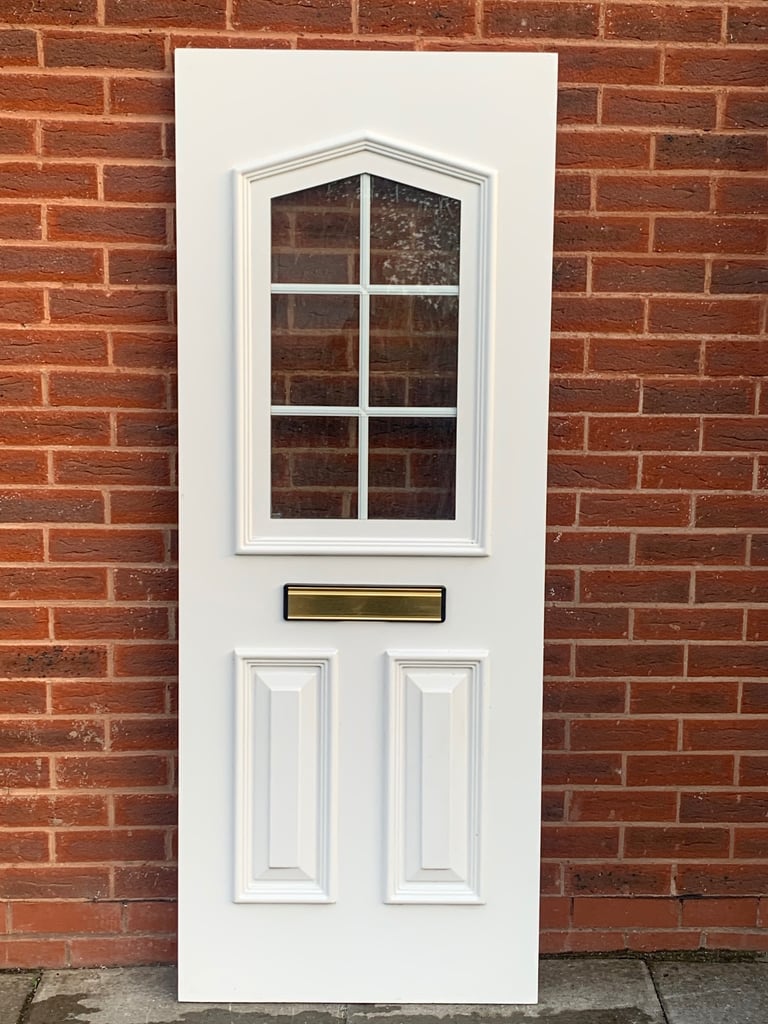 UPVC DOUBLE GLAZED DOOR PANEL IN FILL CARD 682mm WIDE 1762mm HIGH CAN DELIVER