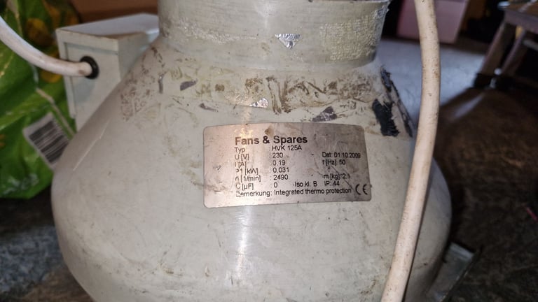 Fan Filter Motors for Hydroponics Job Lot