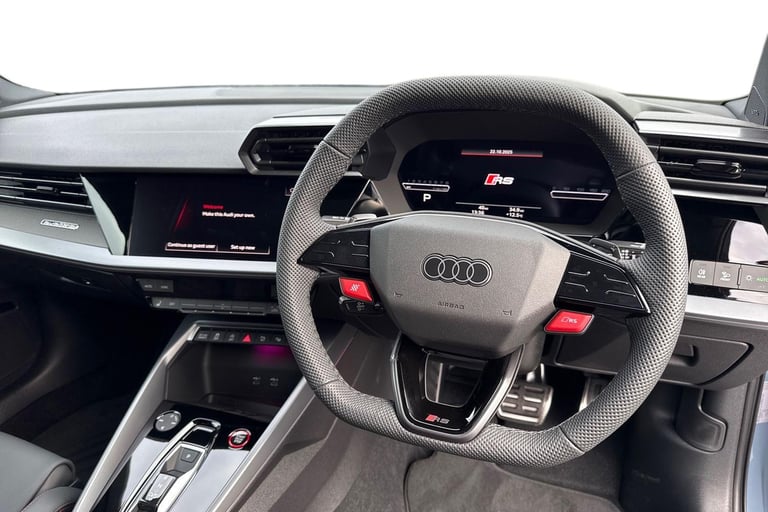 2025 Audi RS3 2.5 TFSI Carbon Black Sportback S Tronic quattro Euro 6 (s/s) 5dr Hatchback Automatic