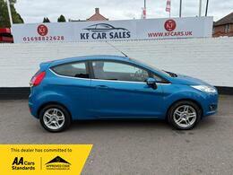 2013 Ford Fiesta 1.0T EcoBoost Zetec Euro 5 (s/s) 3dr HATCHBACK Petrol Manual