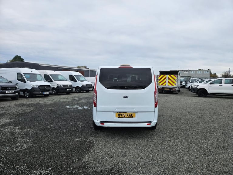 2019 ON 19 PLATE FORD TRANSIT CUSTOM 320 TDCI 130BHPTOURNEO MINI BUS 93K ULEZ 