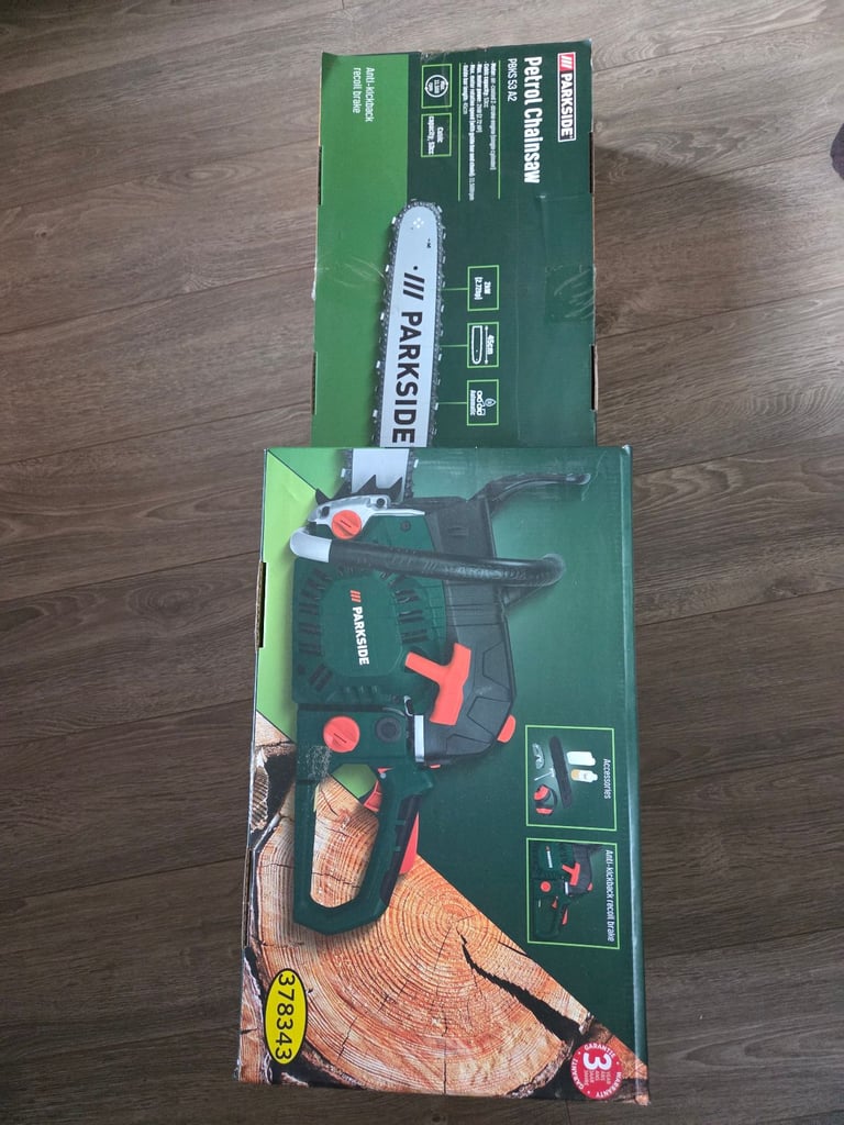 image for Parkside Petrol Chainsaw