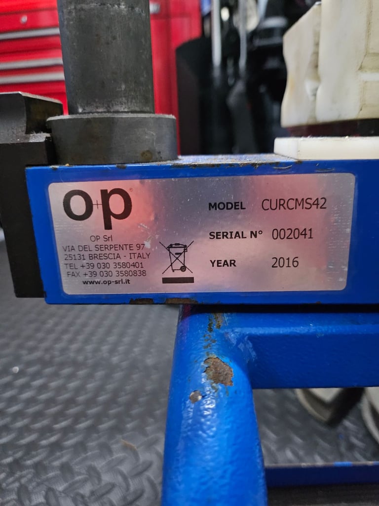 OP centre bender pipe/tube