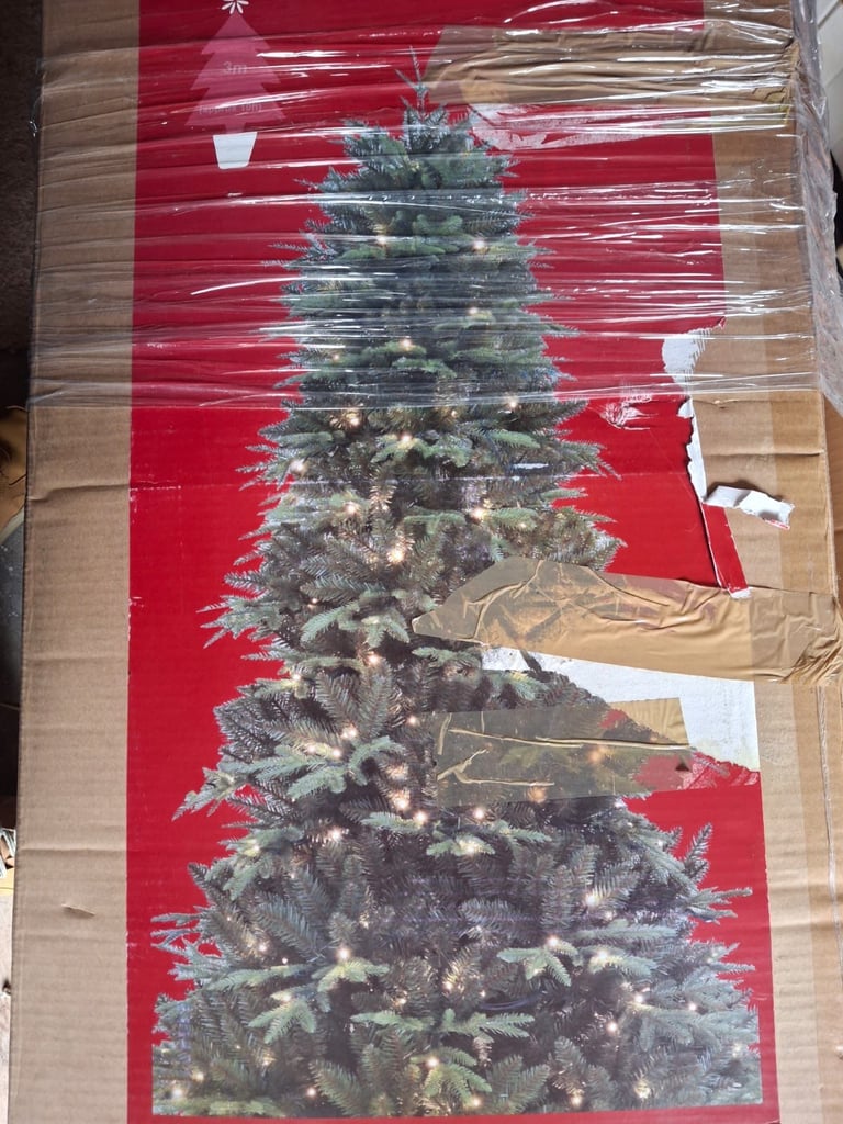 Prelit Christmas tree 