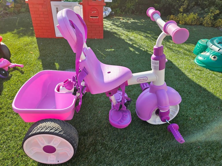 Little Tikes 4-in-1 trike - with removable parent handle and sun shade