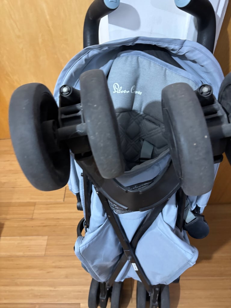 Silvercross butterfly pram (light blue) 