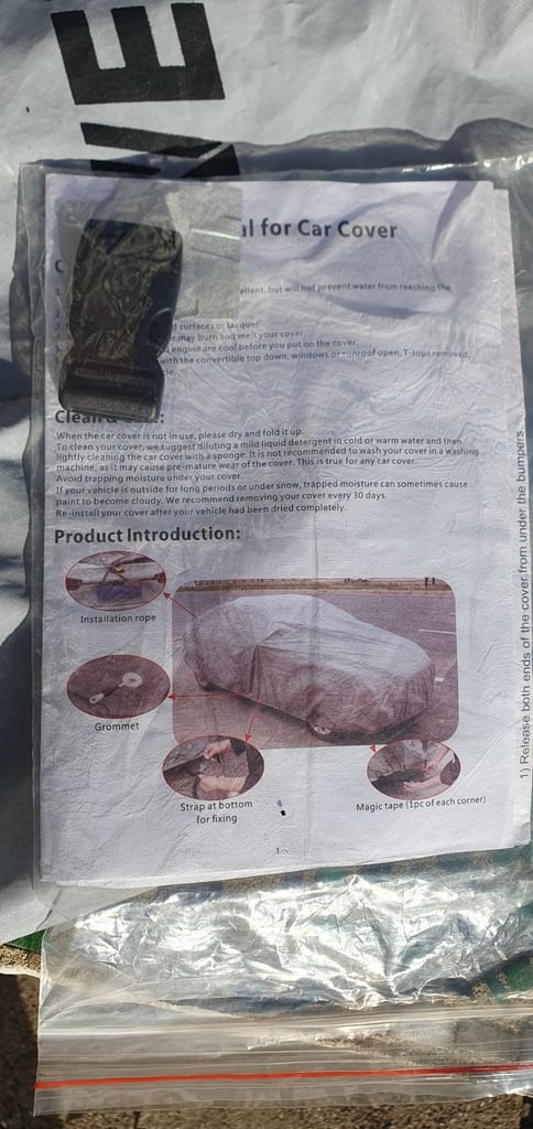 All weather car cover Medium 