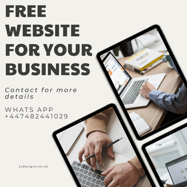 Free website for your business