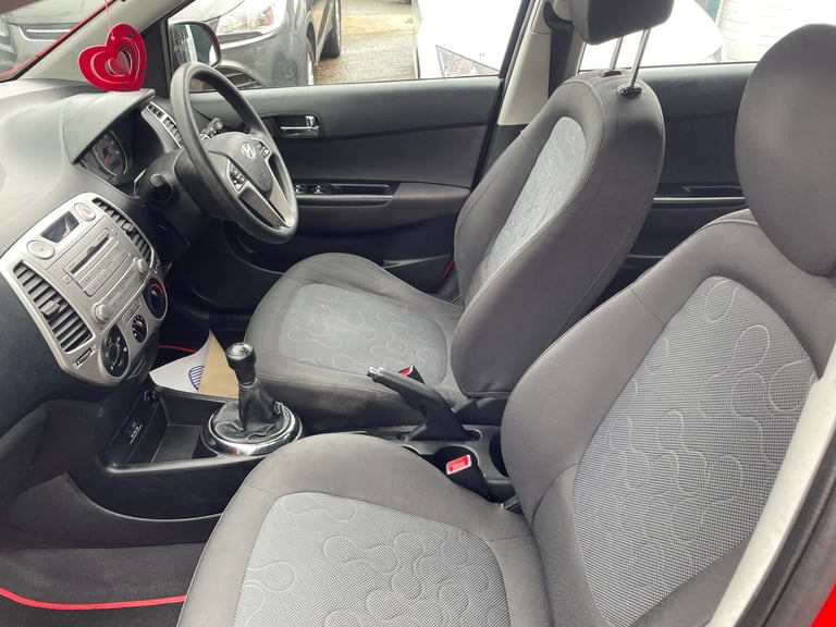2011 Hyundai i20 1.2 COMFORT 5DR HATCHBACK Petrol Manual