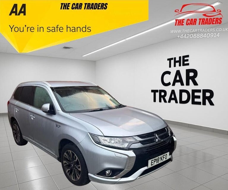 image for 2018 Mitsubishi Outlander 2.0h 12kWh 3h SUV 5dr Petrol Plug-in Hybrid CVT 4WD Euro 6 (s/s) (200 p...