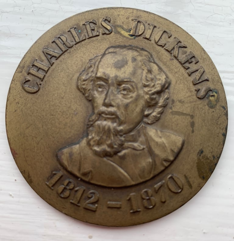 image for Charles Dickens commemorative medallion