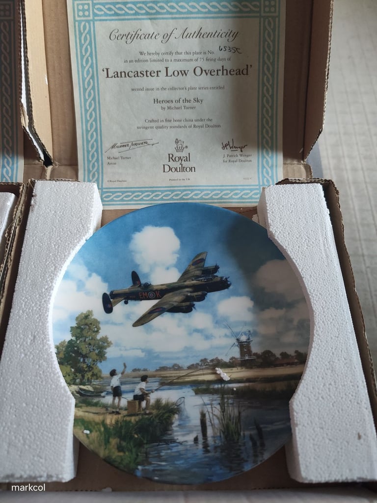 image for 2 royal doulton collectable plates