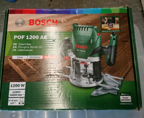 Bosch Bosch Oberfräse POF 1200 AE (1200 Watt, in…