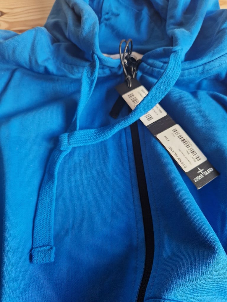 Stone Island Zip Up Hoodie